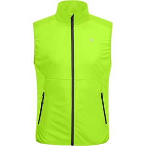 Little Donkey Andy Men’s Softshell Vest Lightweight Windproof Waterproof | Windproof Water-Resistant Shell, 4-Way Stretch Fabric, Lightweight Softshell Vest, Outdoor Running Cycling Golf Hiking Travel(Reflective Yellow)