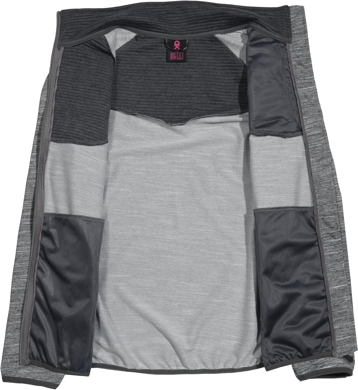 image:imageLittle Donkey Andy Womens High Performance Thermal Jackets for Running Golf Hiking Lightweight Windproof WarmDark Grey Heather