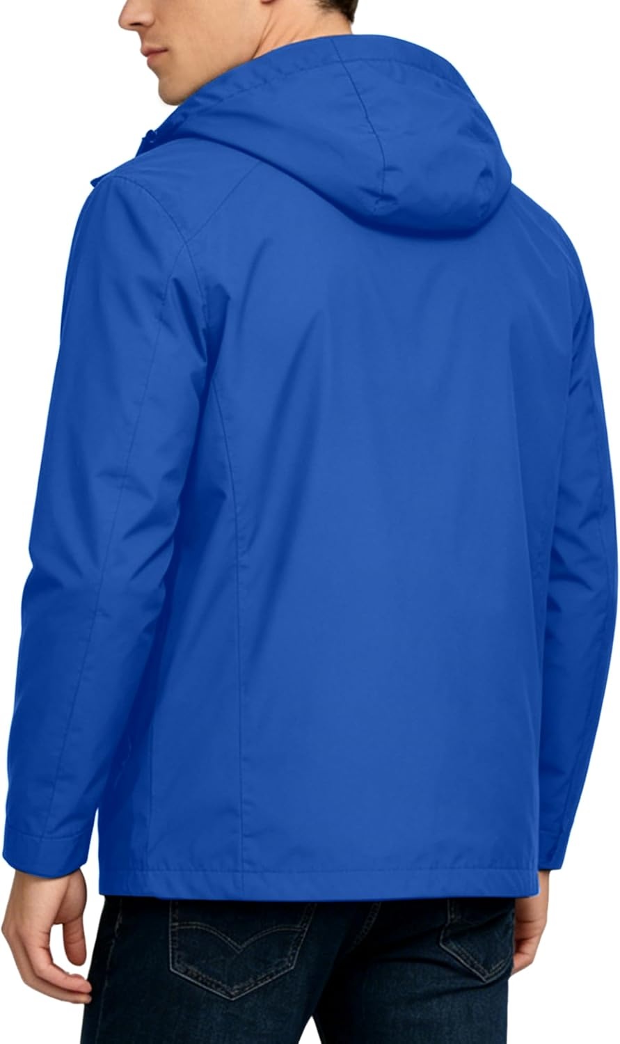 image:imageLittle Donkey Andy Mens Waterproof Rain Jacket Outdoor Raincoat for HikingA16dark Blue