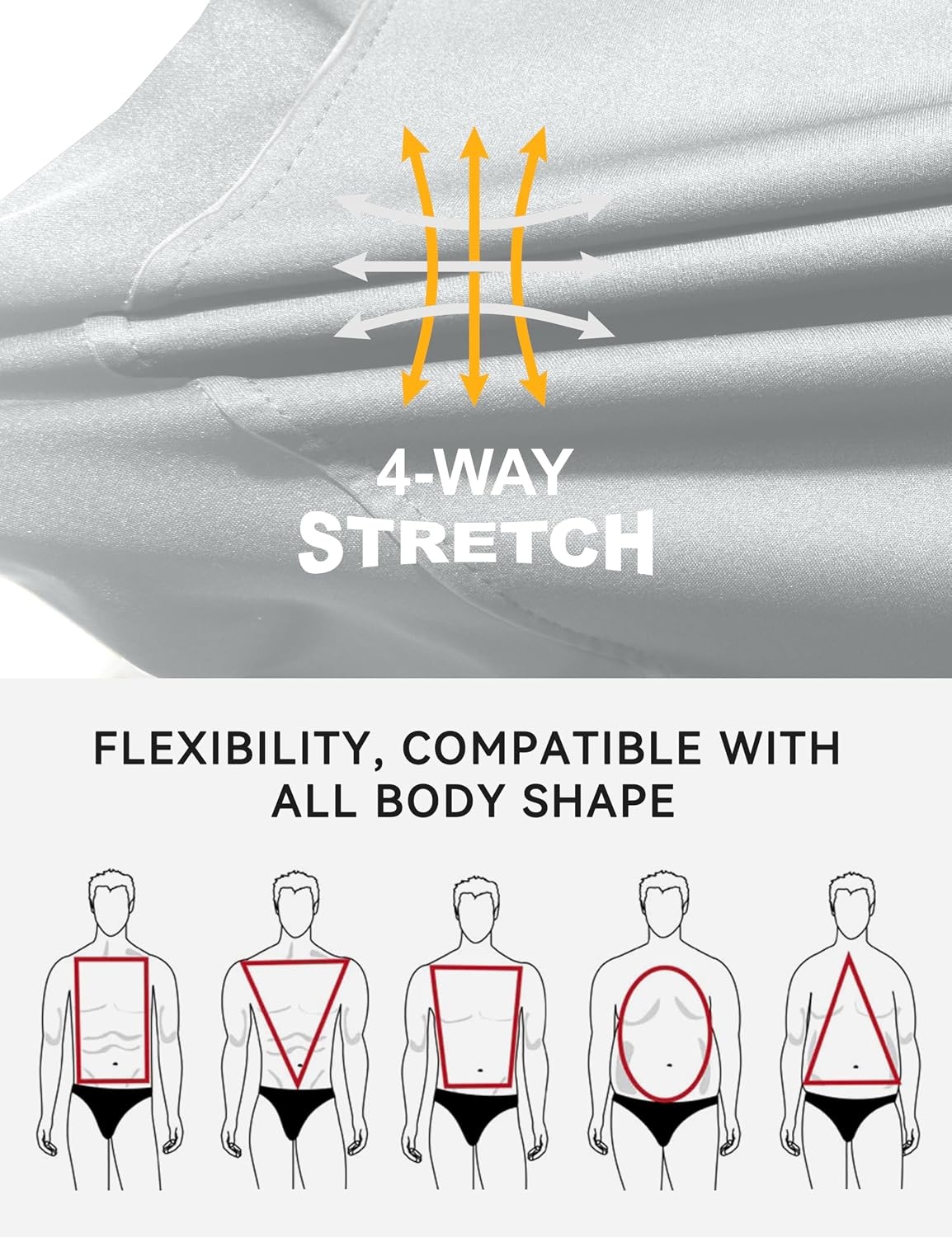 image:imageLittle Donkey Andy Mens Softshell Vest Lightweight Windproof Running GolfWhite
