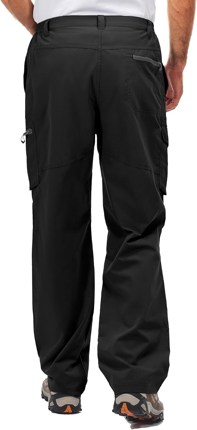 image:imageLittle Donkey Andy Mens Windproof Elasticity Hiking PantsBlack