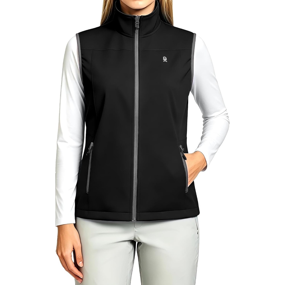 image:imageLittle Donkey Andy Womens Lightweight Softshell VestBlack