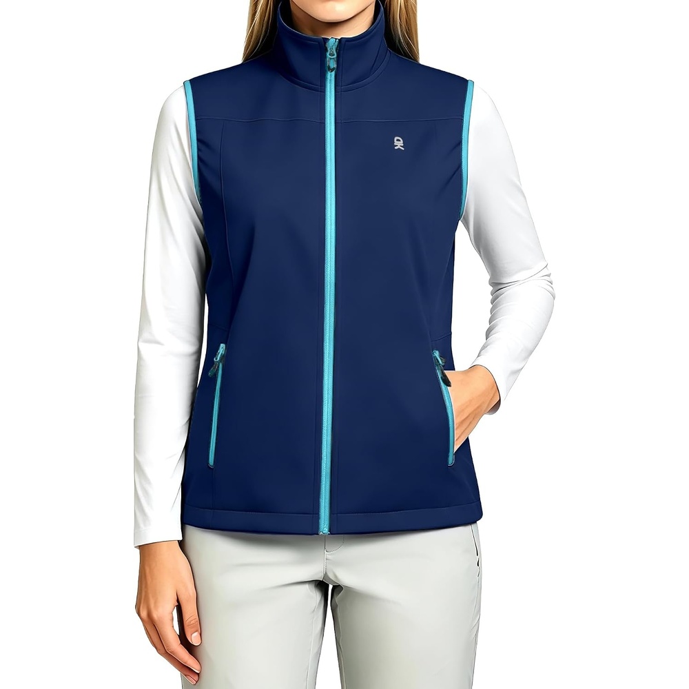 image:imageLittle Donkey Andy Womens Lightweight Softshell VestBlue