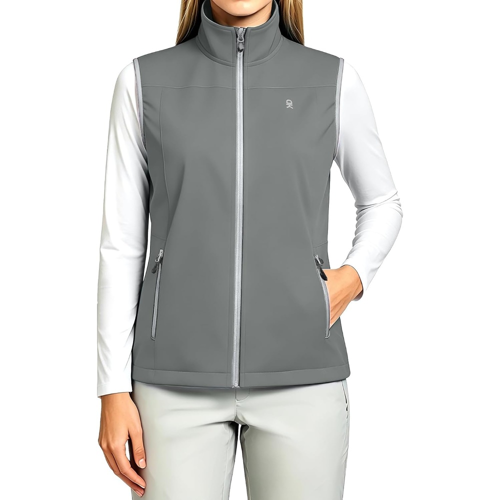 image:imageLittle Donkey Andy Womens Lightweight Softshell VestGray
