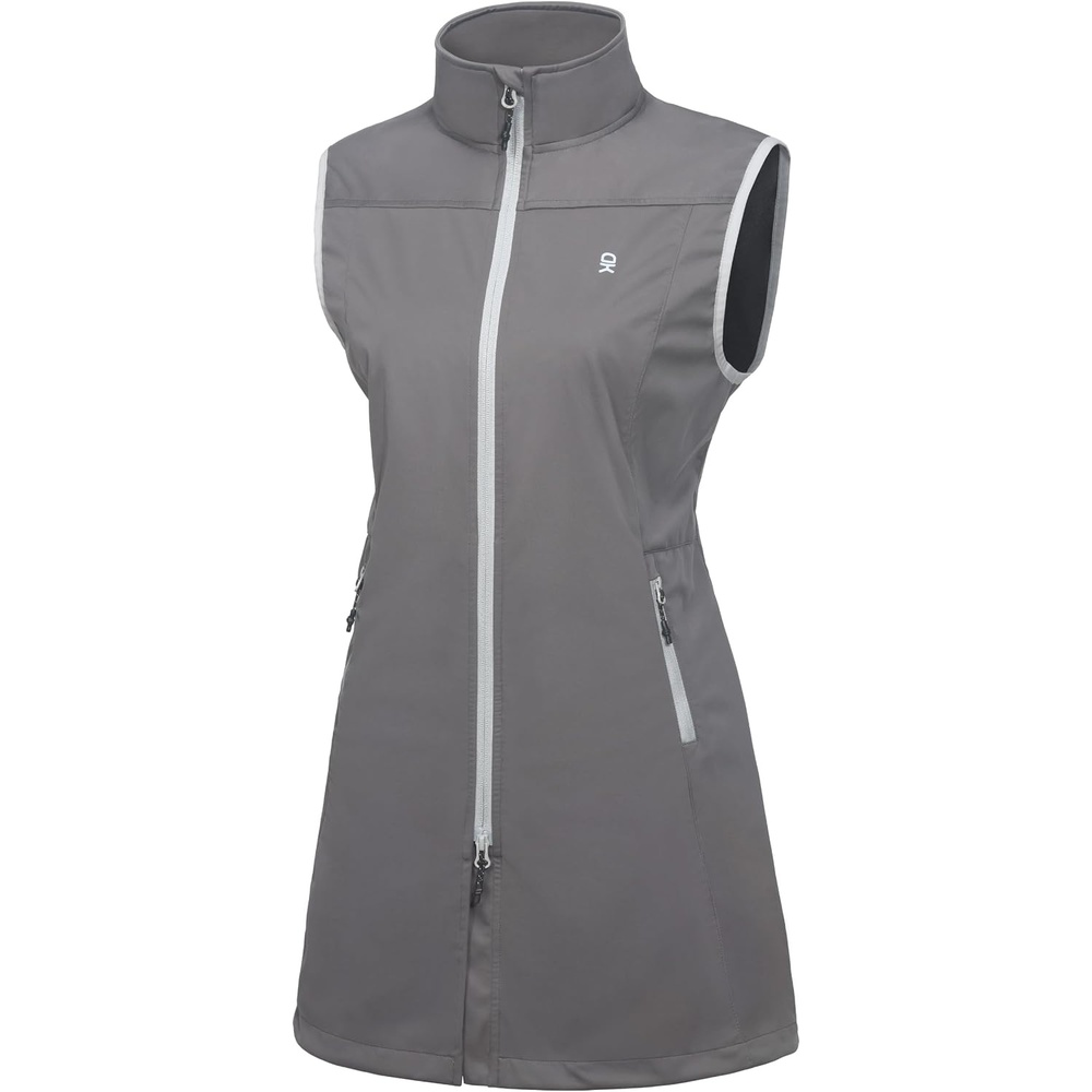 image:imageLittle Donkey Andy Womens Lightweight Softshell VestGreylong