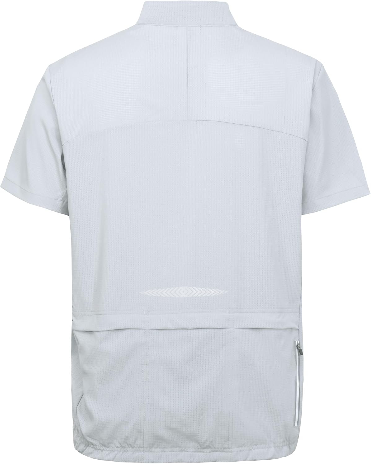 image:imageLittle Donkey Andy Mens Short Sleeve Cycling Jersey Quick Dry UPF 50Light Gray