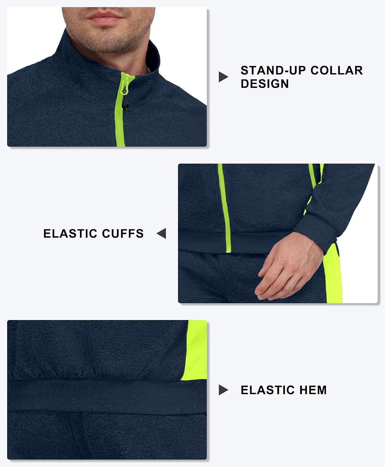 image:imageLittle Donkey Andy Mens Tracksuit 2 Piece Jogging SetBlue