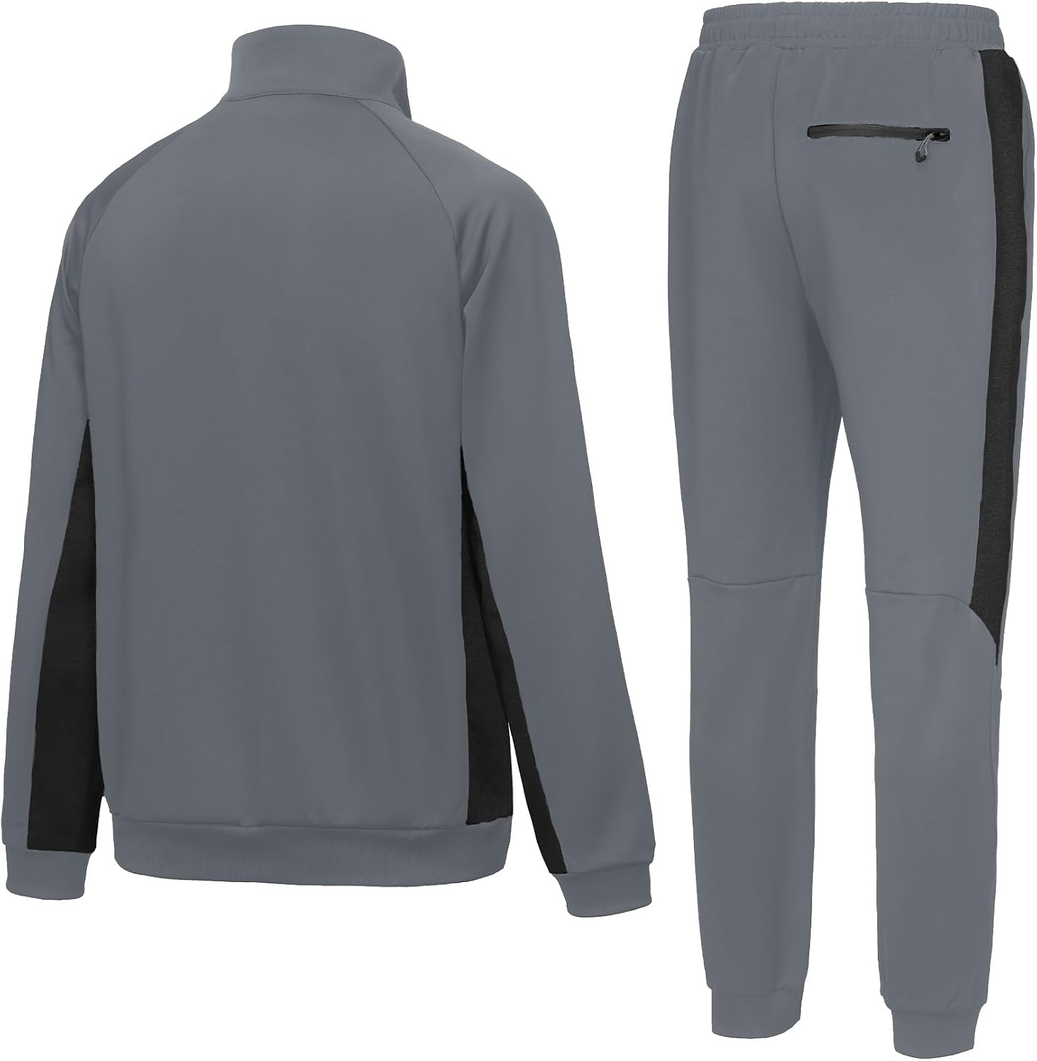 image:imageLittle Donkey Andy Mens Tracksuit 2 Piece Jogging SetGrey