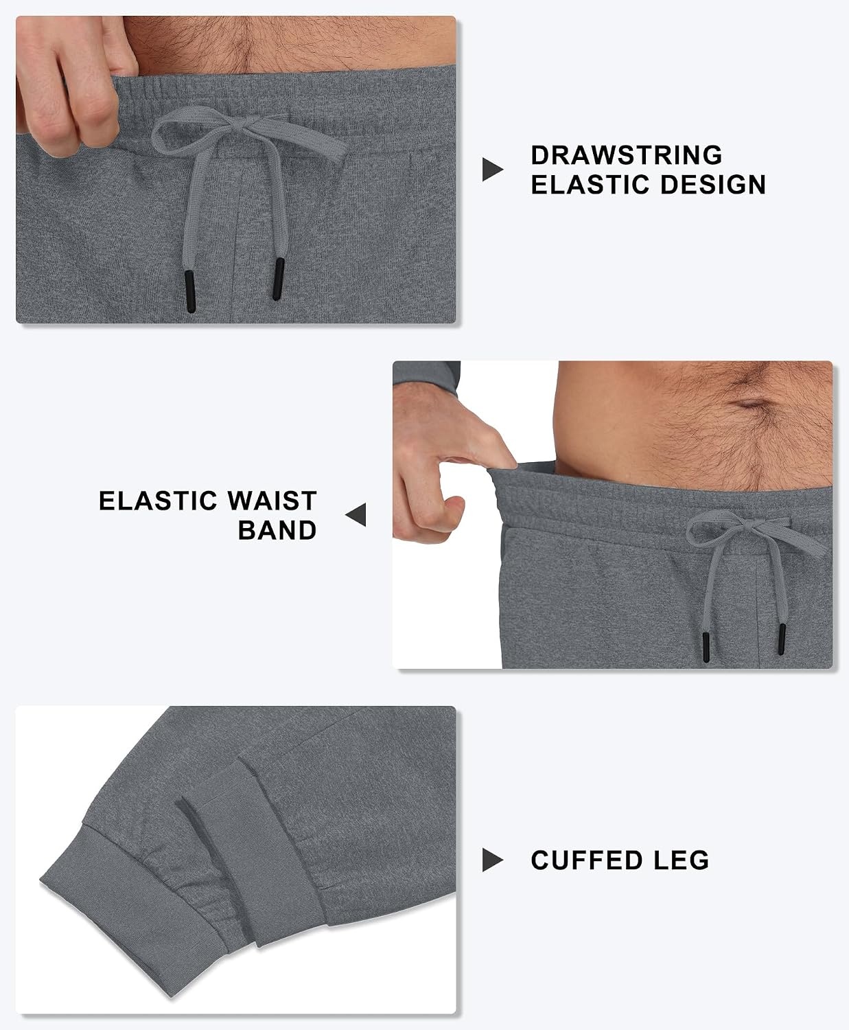 image:imageLittle Donkey Andy Mens Tracksuit 2 Piece Jogging SetGrey