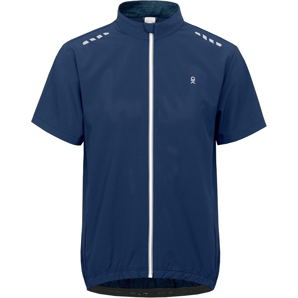 image:imageLittle Donkey Andy Mens Short Sleeve Cycling Jersey Quick Dry UPF 50Navy Blue