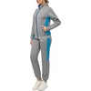 B1 Raglan-light Grey & Blue