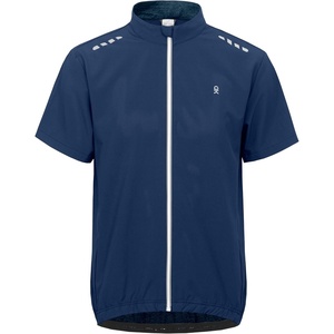 Little Donkey Andy Men’s Short Sleeve Cycling Jersey Quick Dry UPF 50+(Navy Blue)