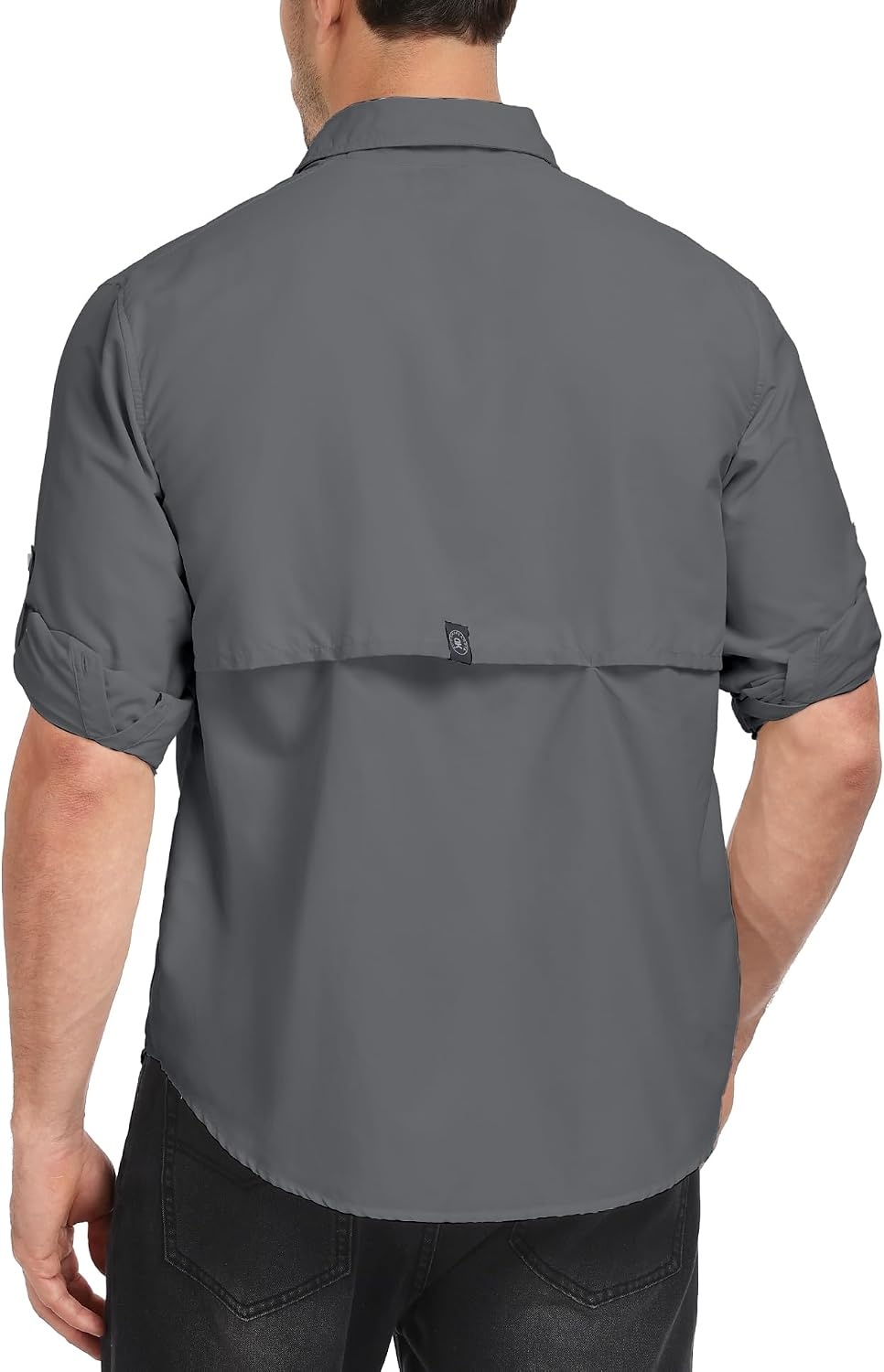 image:imageLittle Donkey Andy Mens Sun Protection Lightweight Hiking ShirtGrey