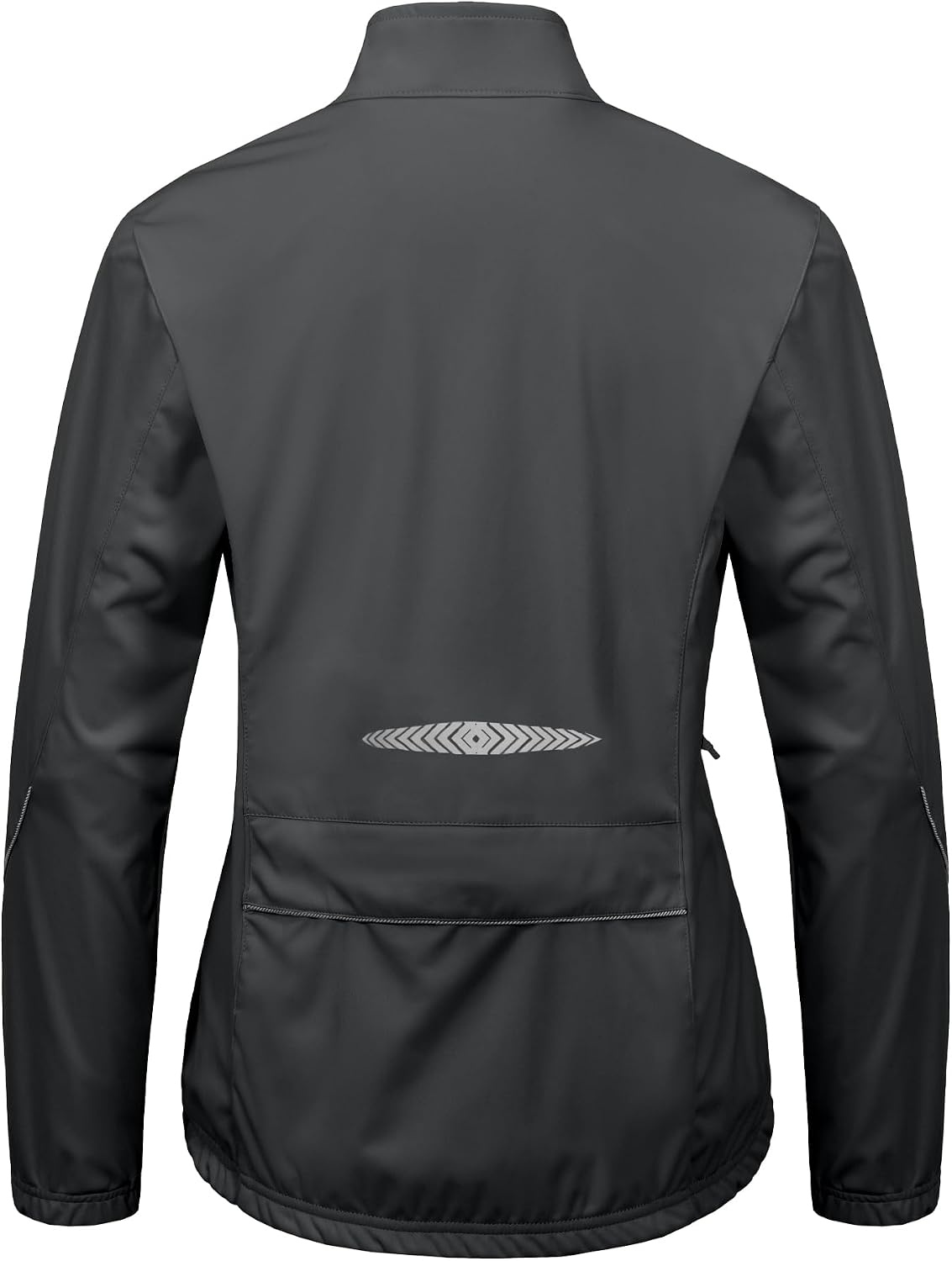 image:imageLittle Donkey Andy Womens Cycling Jackets Reflective Packable Biking JacketIron Gray