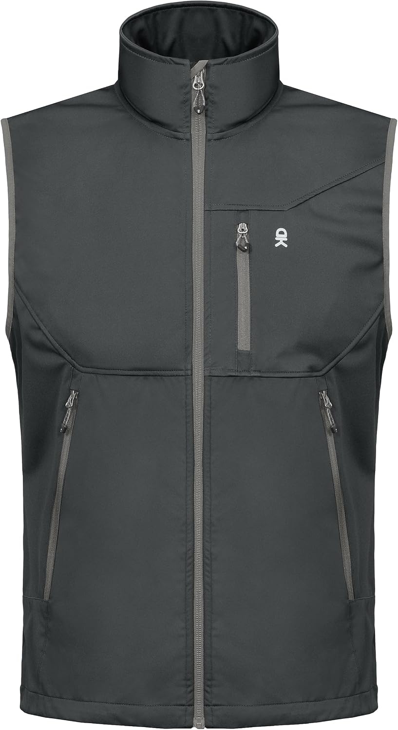 image:imageLittle Donkey Andy Mens Lightweight Golf Vest OuterwearDark Grey