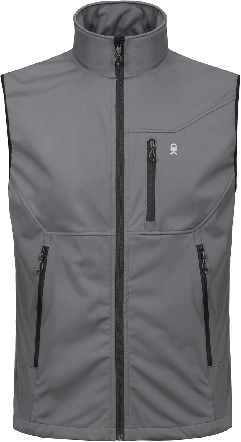 image:imageLittle Donkey Andy Mens Lightweight Golf Vest OuterwearGray