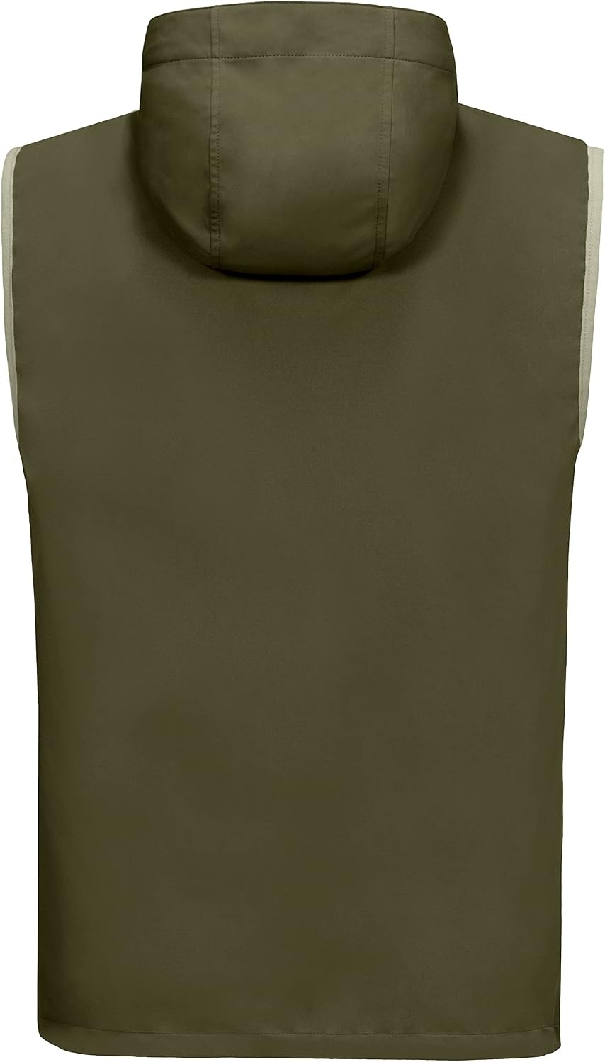 image:imageLittle Donkey Andy Mens Lightweight Golf Vest OuterwearHooded Olive