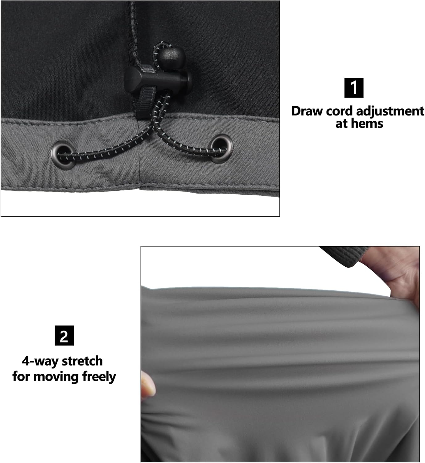 image:imageLittle Donkey Andy Mens Lightweight Golf Vest OuterwearReflective Gray