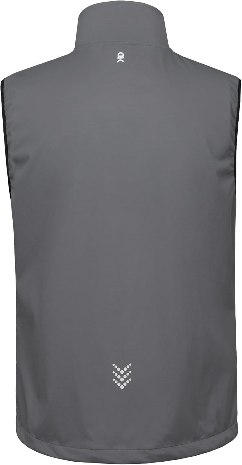 image:imageLittle Donkey Andy Mens Lightweight Golf Vest OuterwearReflective Gray