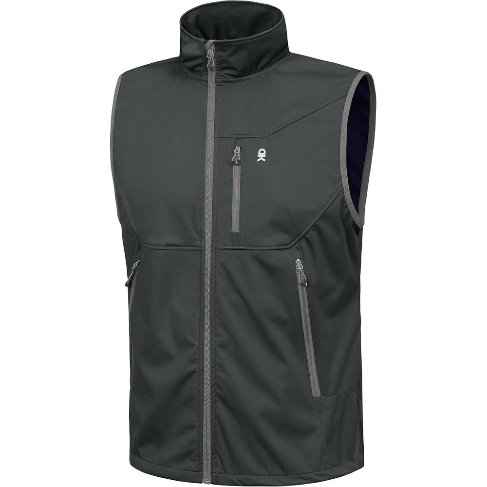 image:imageLittle Donkey Andy Mens Lightweight Golf Vest OuterwearDark Grey