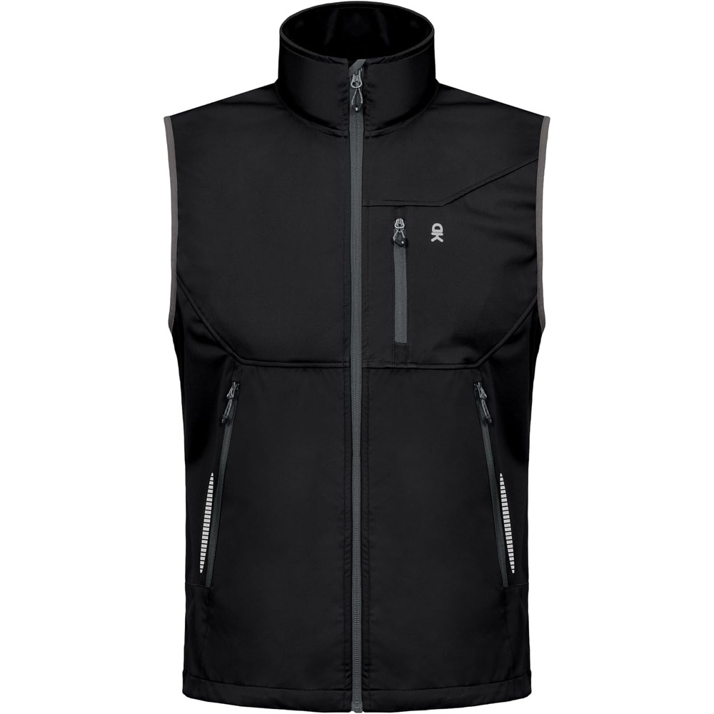 image:imageLittle Donkey Andy Mens Lightweight Golf Vest OuterwearReflective Black