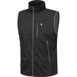 Little Donkey Andy Men’s Lightweight Golf Vest Outerwear(Black)