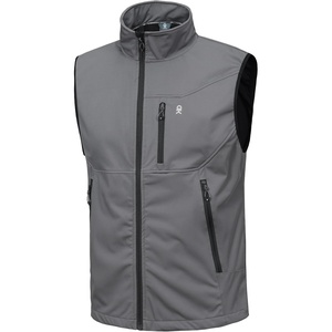 Little Donkey Andy Men’s Lightweight Golf Vest Outerwear(Gray)