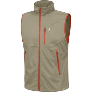 Little Donkey Andy Men’s Lightweight Golf Vest Outerwear(Khaki)