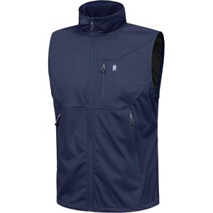 Little Donkey Andy Men’s Lightweight Golf Vest Outerwear(Navy Blue)